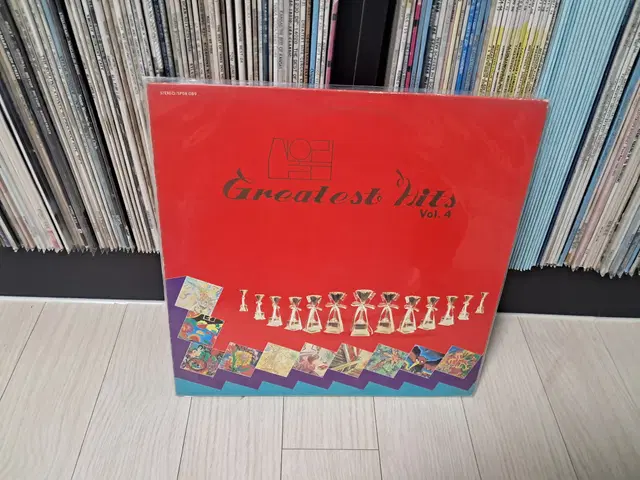 LP..산울림 그레이트힛4집(1987년)날사랑하신 님이여