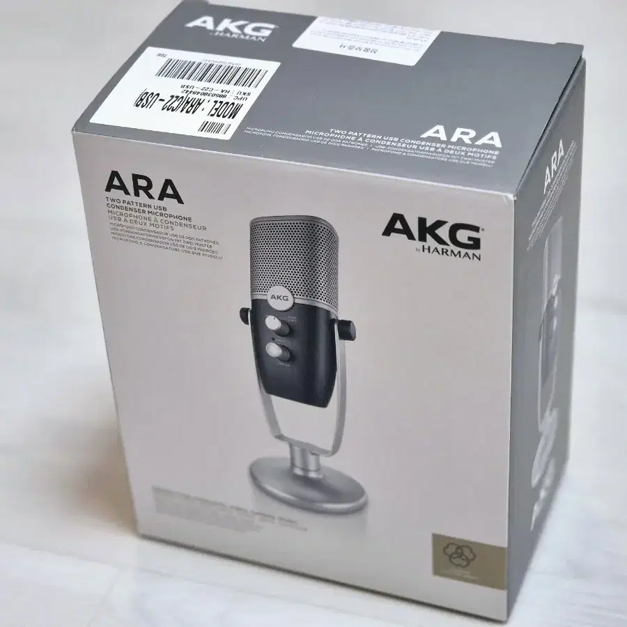 (상태굿!!) 삼성 AKG ARA 듀얼 패턴 콘덴서마이크