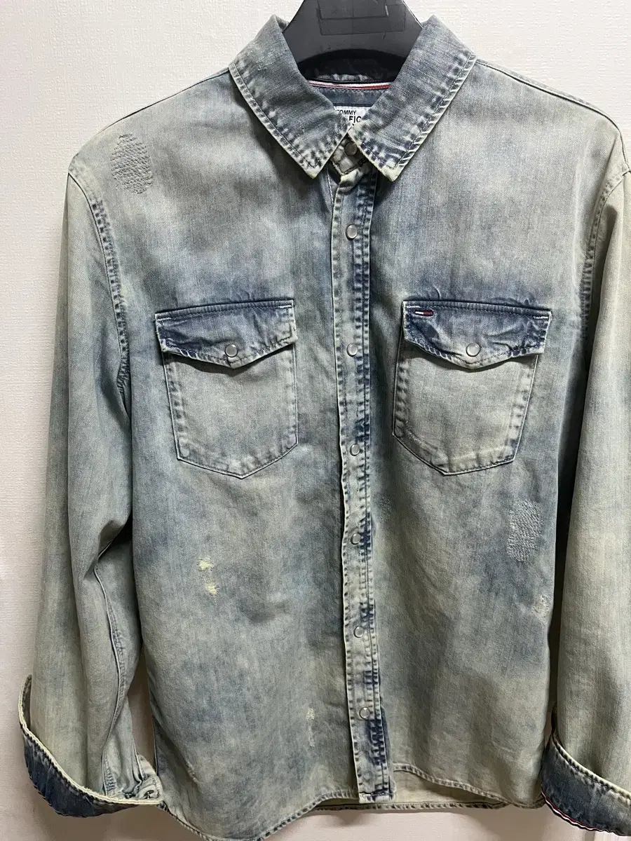 Tommy jin denim shirt