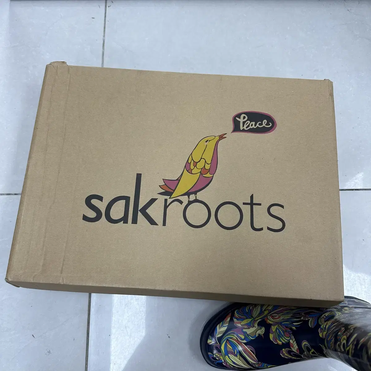 Sakroots 삭루츠 여성 레인부츠 장화 230