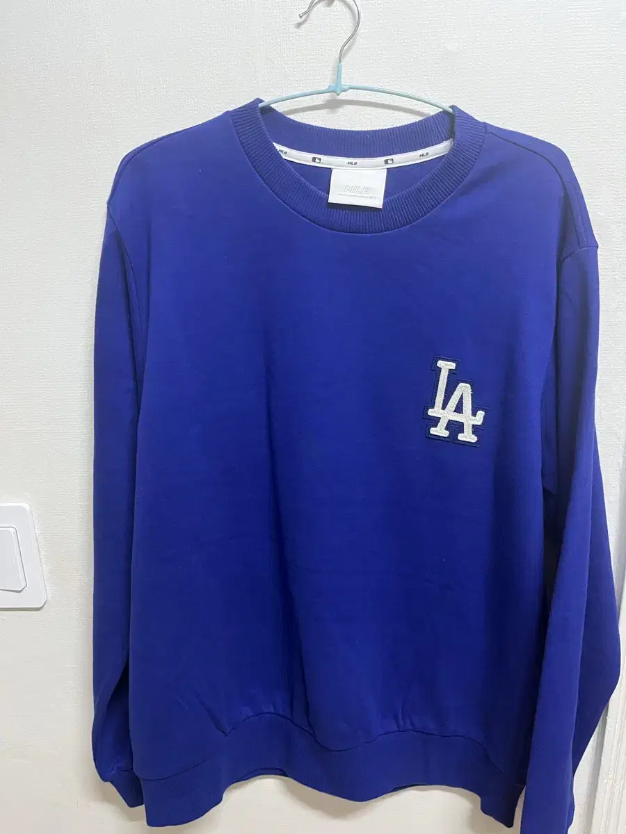 MLB Dodgers Los Angeles bloo Man to Man