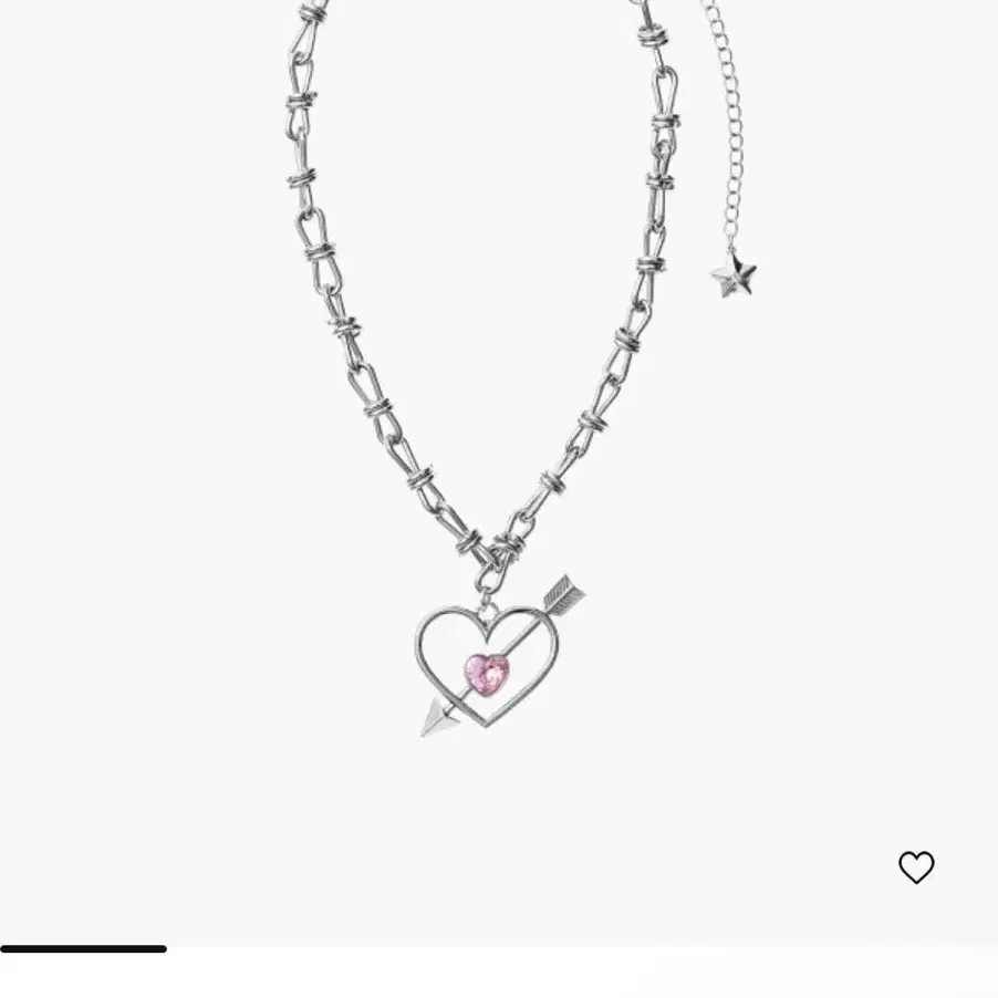 Fennec 페넥 CUPID NECKLACE SILVER 큐피드 목걸이