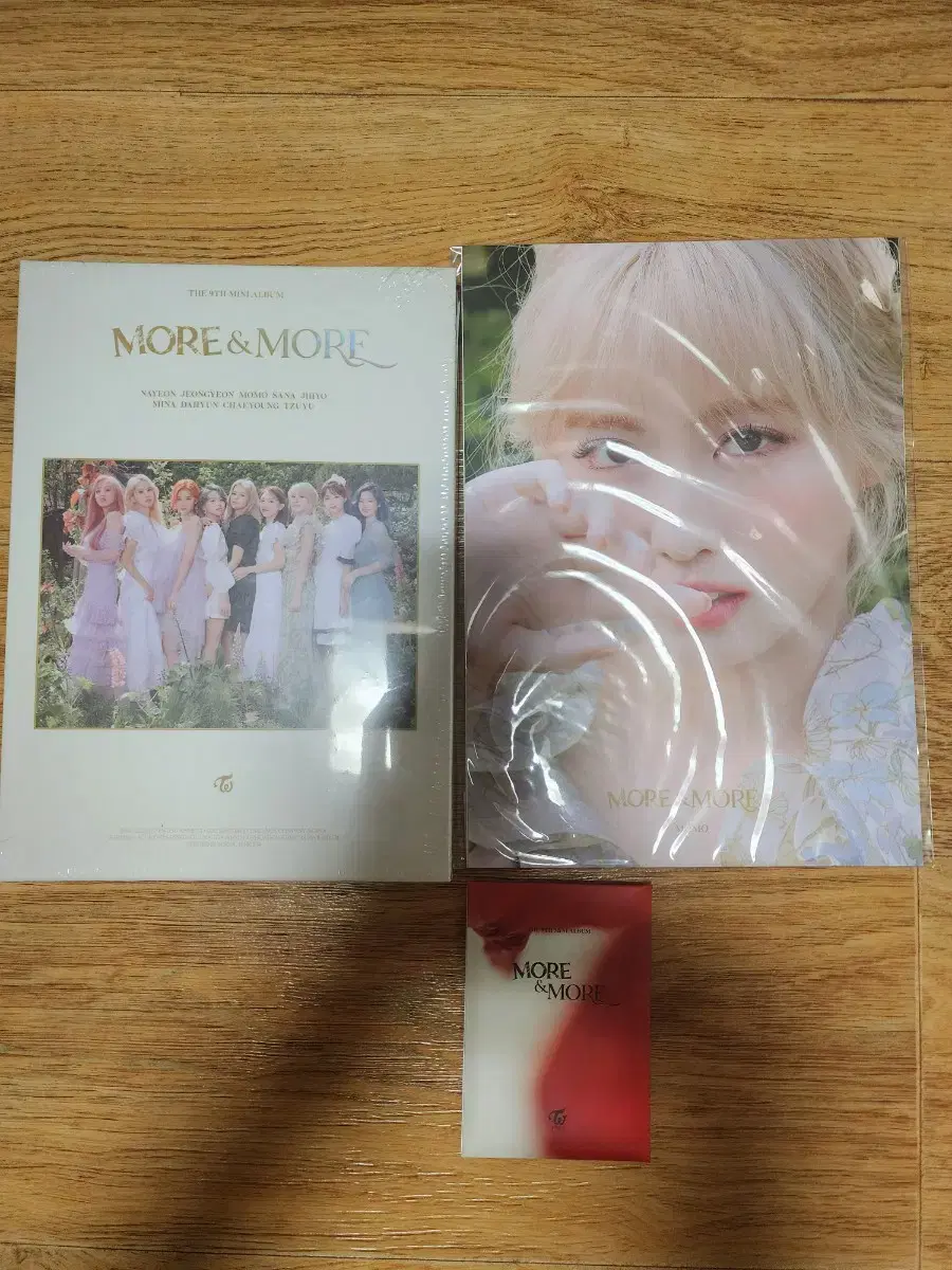 Twice MORE & MORE album + Photocard Set et al. (unsealed)