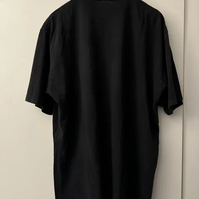 [s] 발렌시아가 winter 22 xxxl 티셔츠 블랙