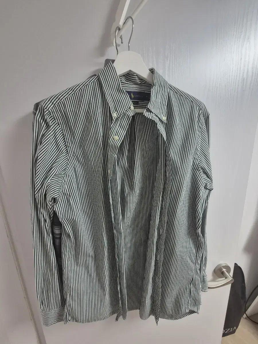 Polo QR Authentication Striped Shirt M sells