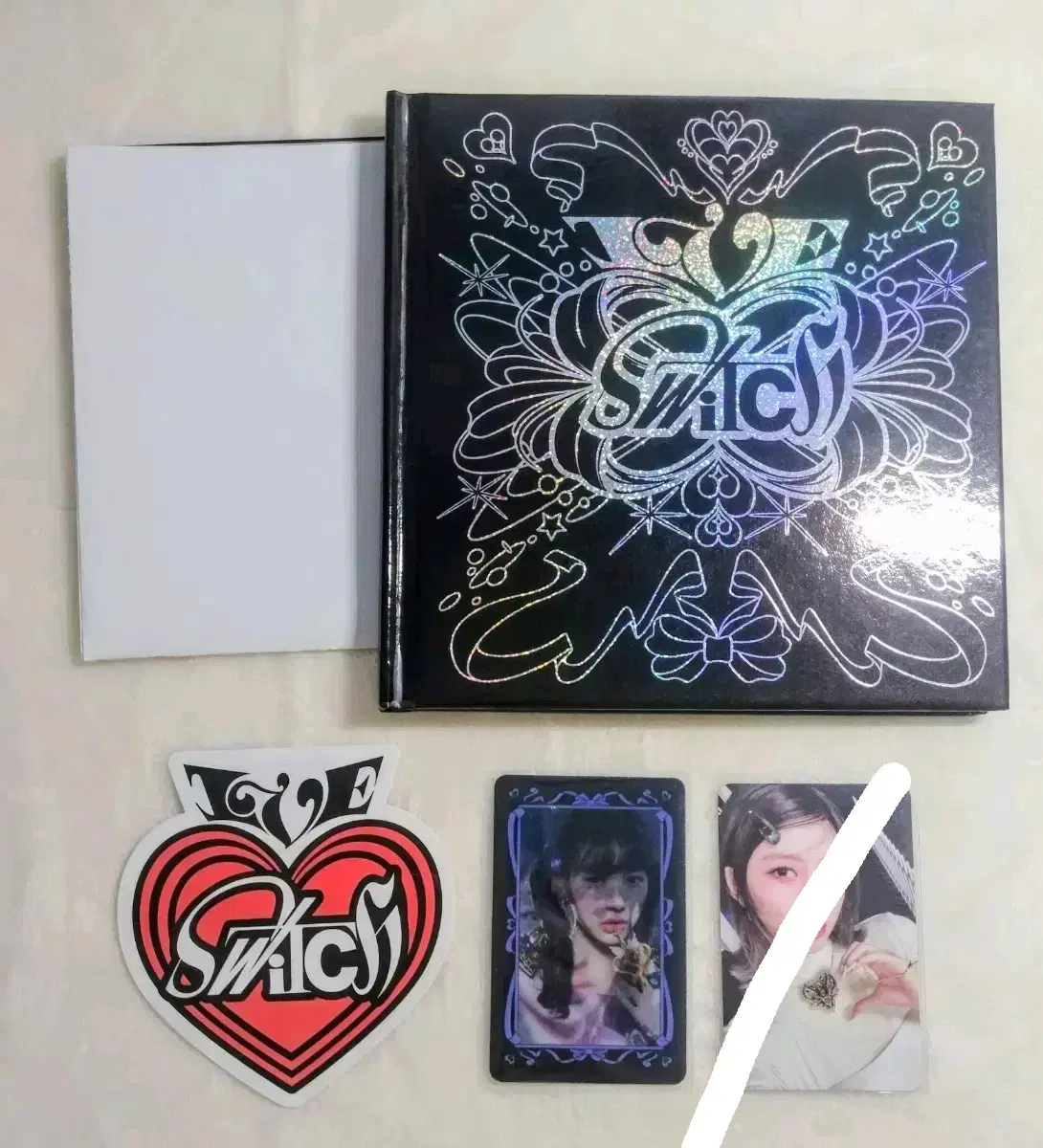 Ive switched unsealed album full set wts!