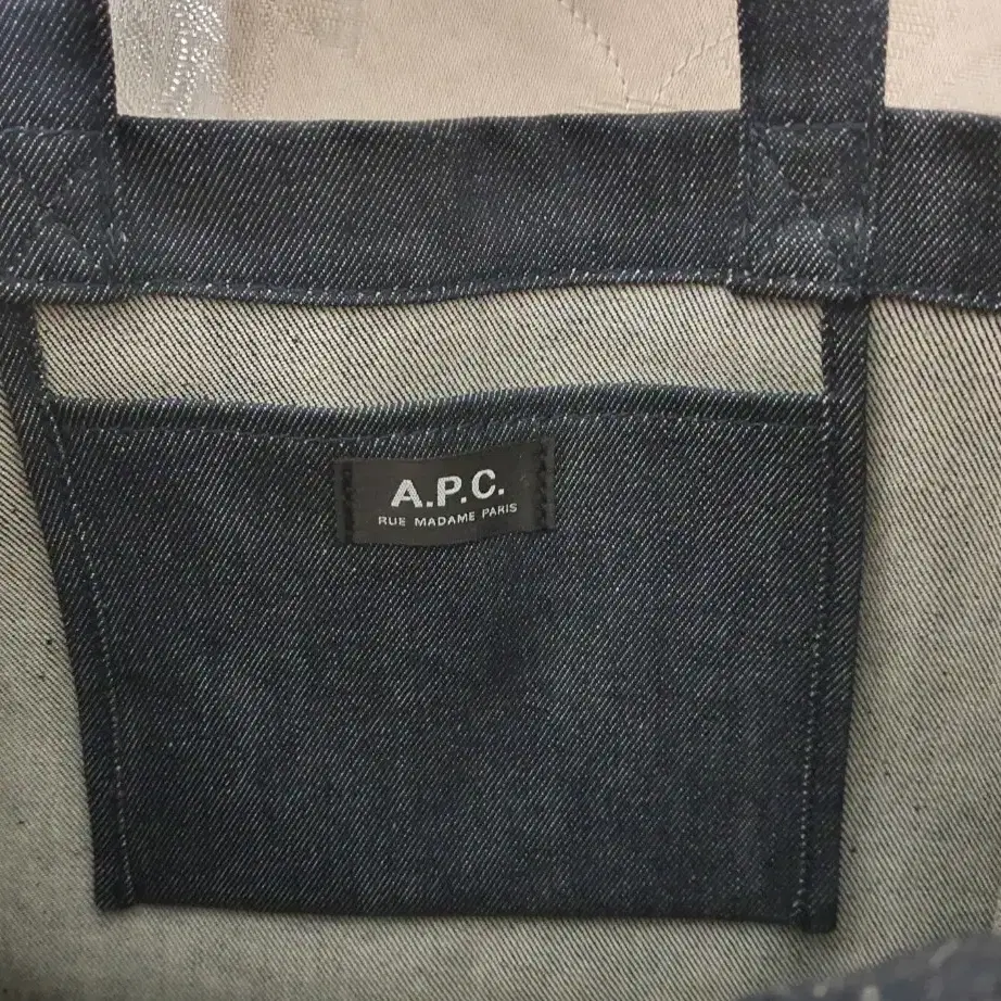 아페쎄 A.P.C. 데님 에코백(미사용)