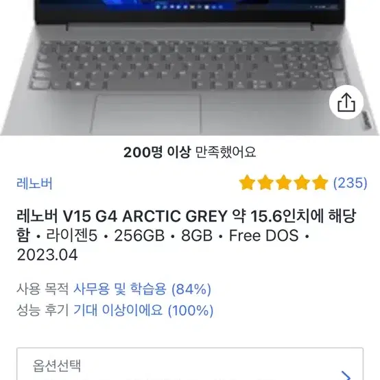 레노버 2023 V15 G4