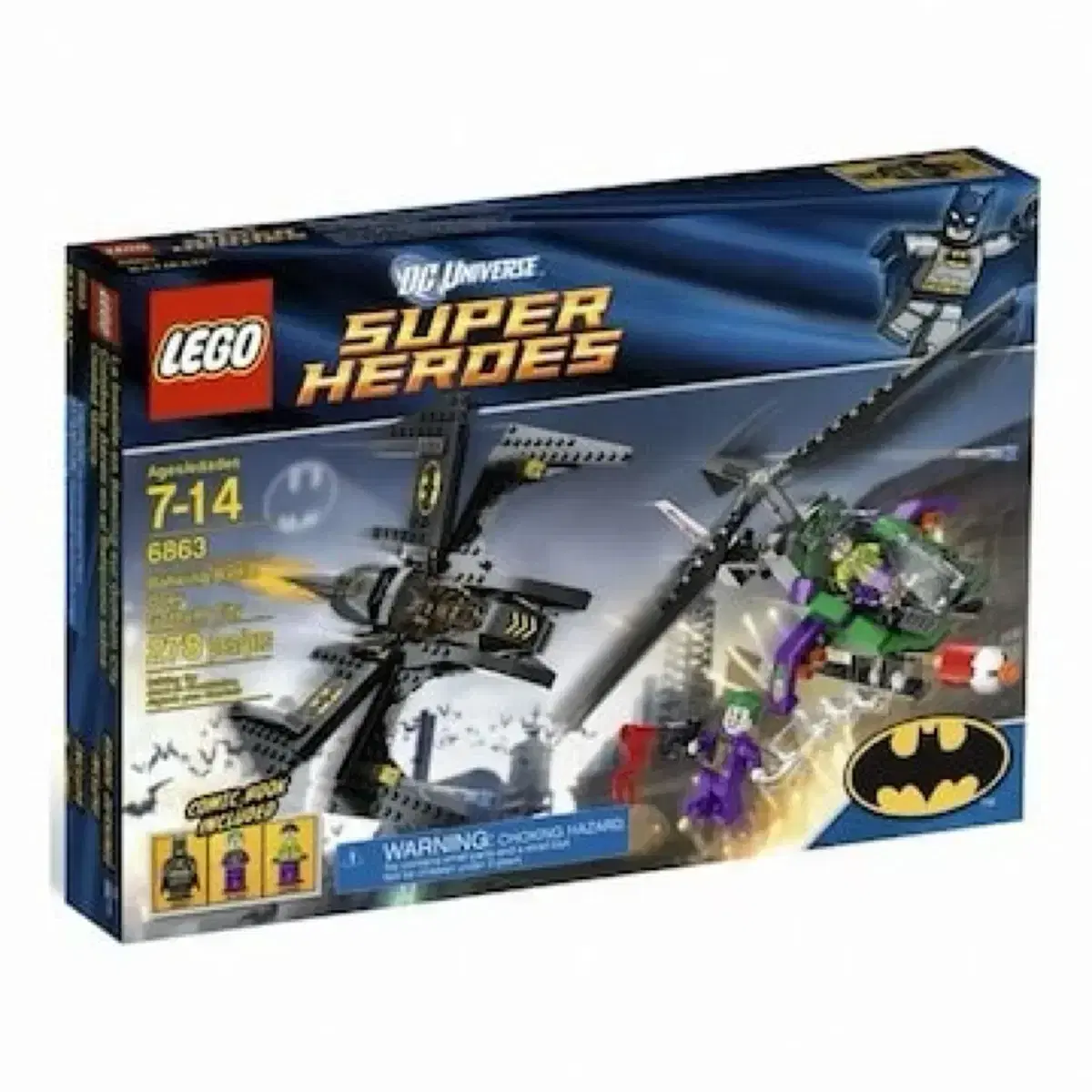 LEGO DC Super Heroes Batman Joker 6863 (Unsealed)