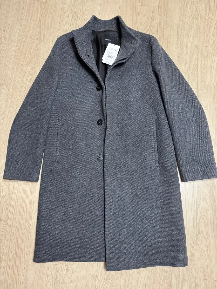 Coat grey M new 100% terry wool 100-105