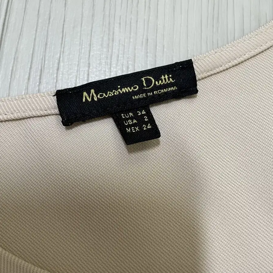 (미착용) Massimo Dutti 마시모두띠 블라우스, 34(55-66