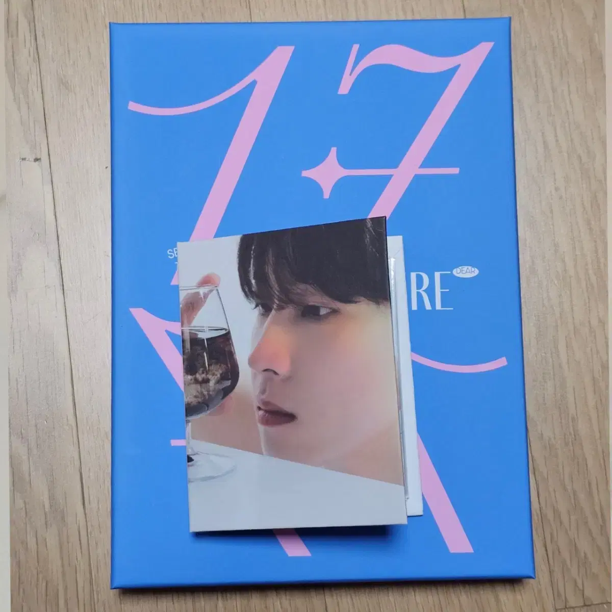 SEVENTEEN wonwoo CaratVahn 17 is right here the unsealed album of Dear Version