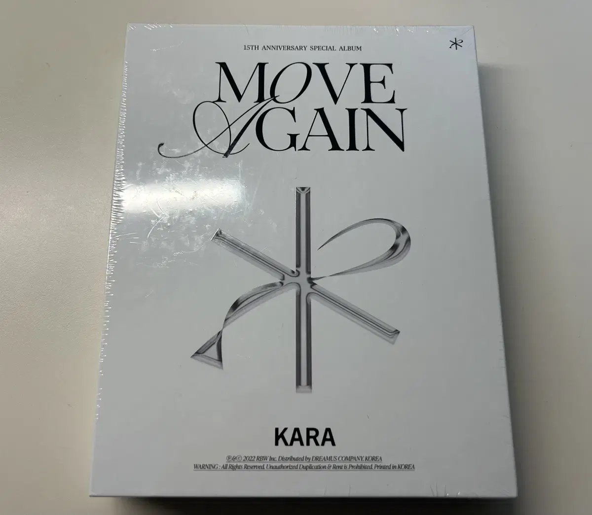 Kara MOVE AGAIN sealed album wts!