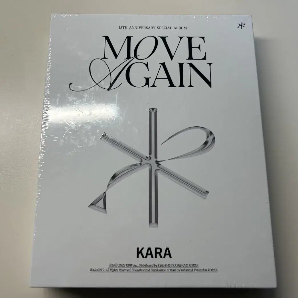 카라 MOVE AGAIN 개봉 앨범 양도합니다!