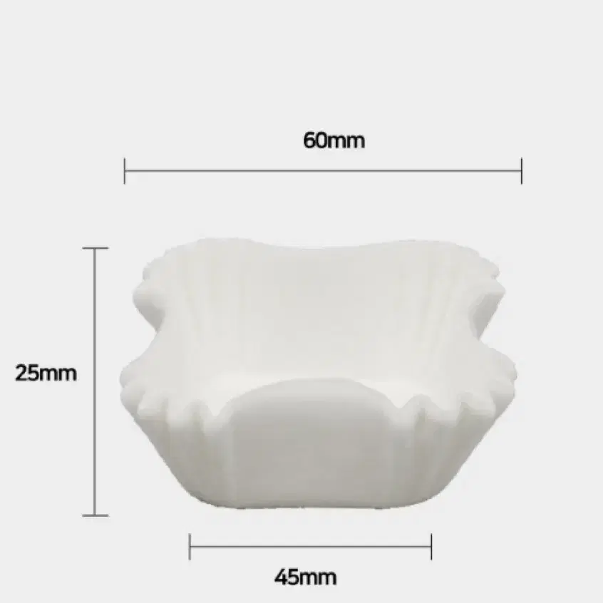 사각 머핀컵