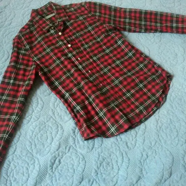 [S] Giordano Check Shirt