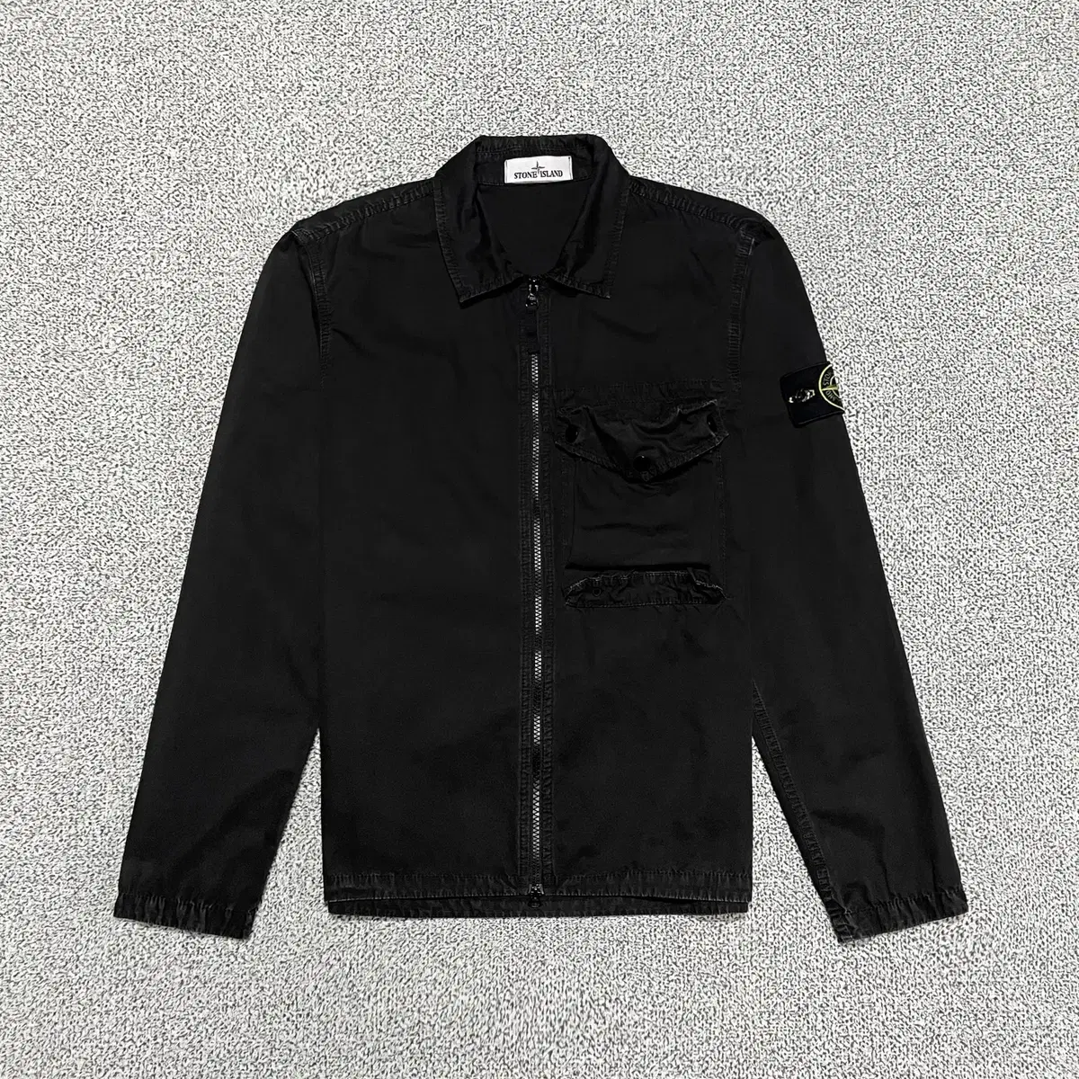 [S] 21ss Stone Island Olde Effect Overshirt 117WN Vintage Wash