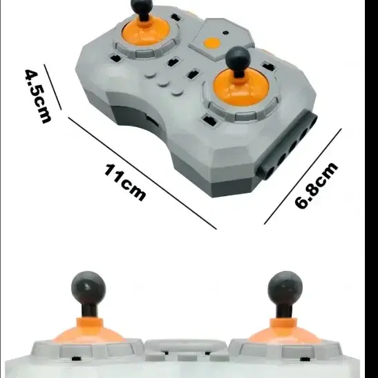 레고호환 파워펑션 6채널(속도조절) 블루투스 가능 송산기+수신기(충전형)