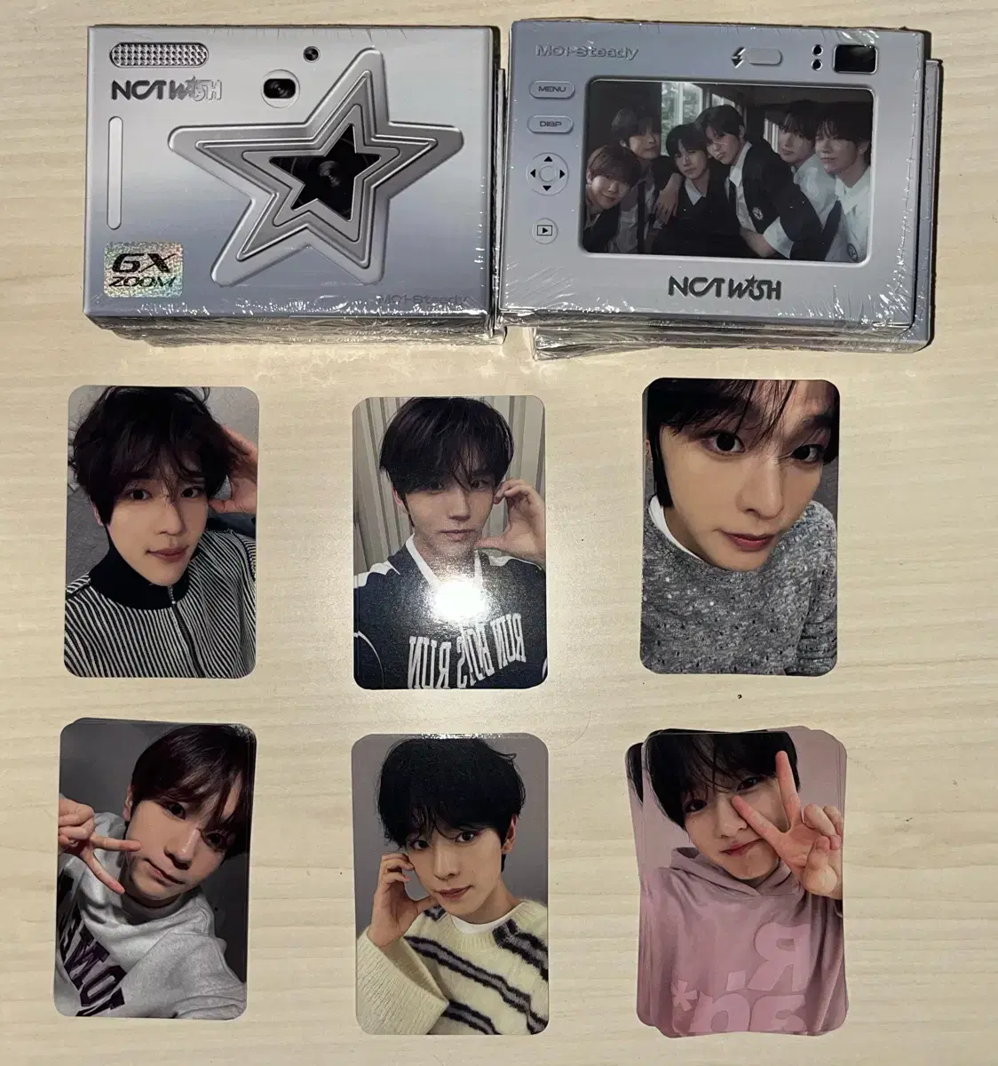 Nctwish nctwish 6 unreleased photocards + 6 unreleased albums beatroad