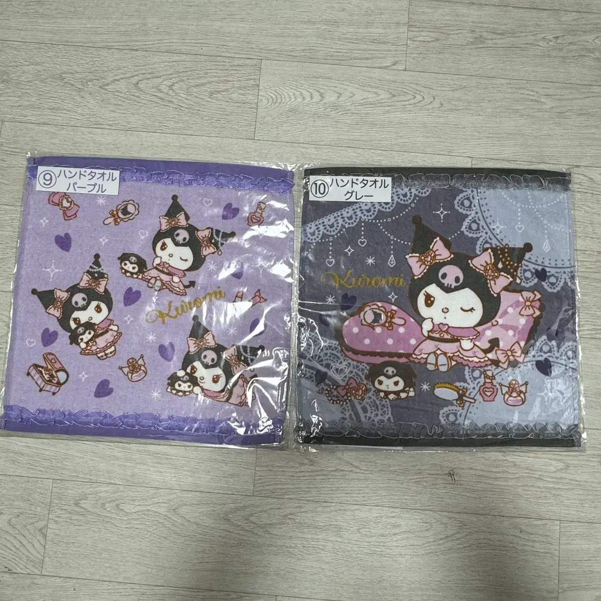 2 Sanrio Kuromi Kuji handkerchiefs