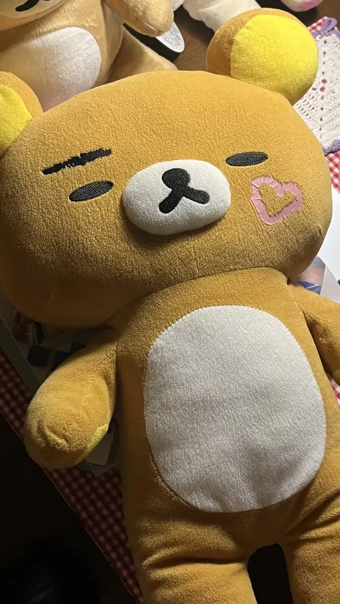 Rilakkuma Doodle Eyebrows doll large