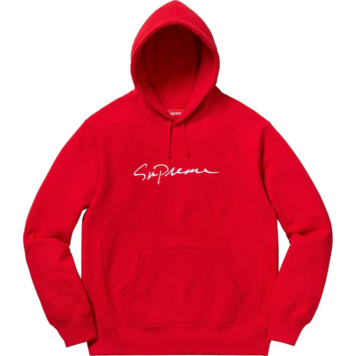 Supreme Classic Script Hoodie Red VinylUnsealed Size M