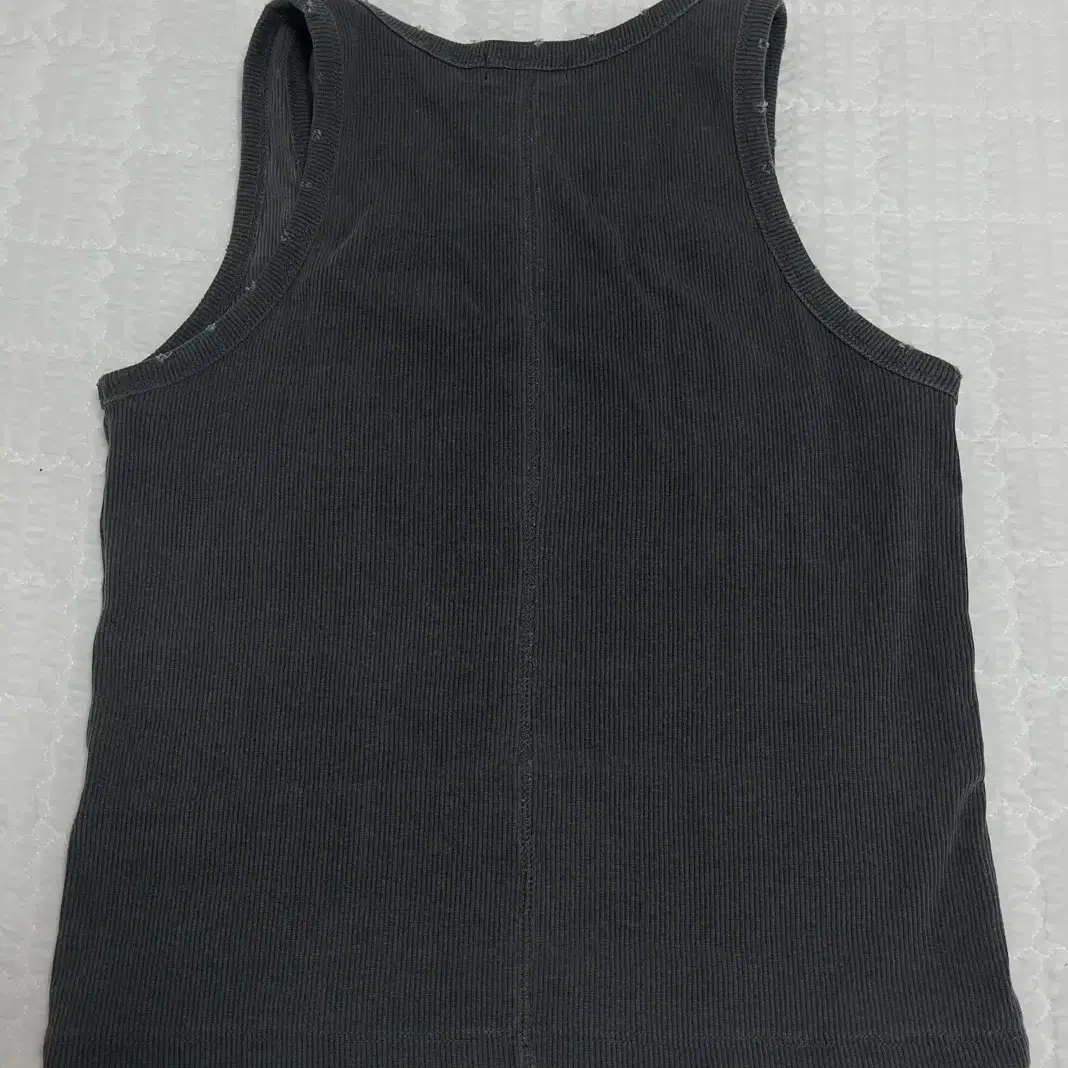 hillda Washed Damaged Sleeveless Top [Gr