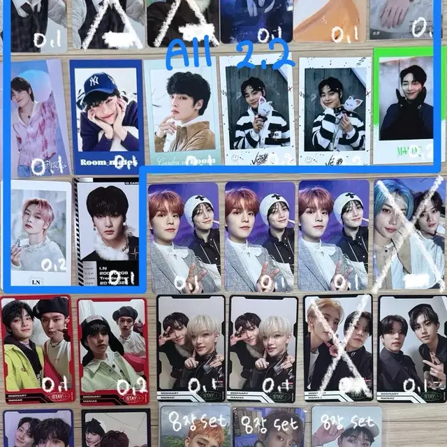 스키즈 스트레이키즈 포카 skz skzoo straykids 리노 용복