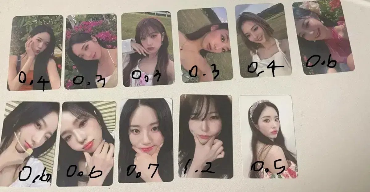 급처) fromis_9 photocard sell / 스디웨, with muu unreleased photocard / 언마월 아궁빵