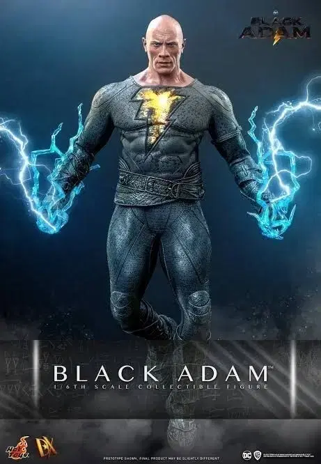 Hot Toys DX30 BlackAdam Dwayne Johnson Deluxe