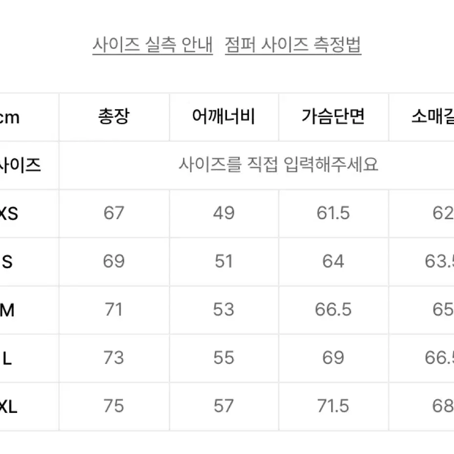 디스이즈네버댓 패딩 (XL)