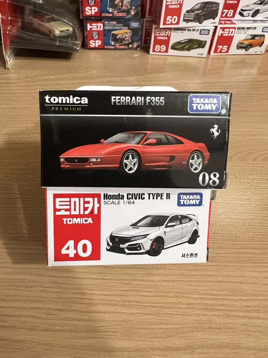 Tomica Ferrari + 2 Hondas bulk unsealed