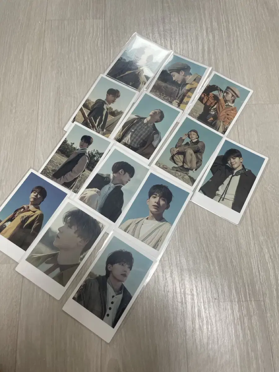 Seventeen Face the sun instant photo set