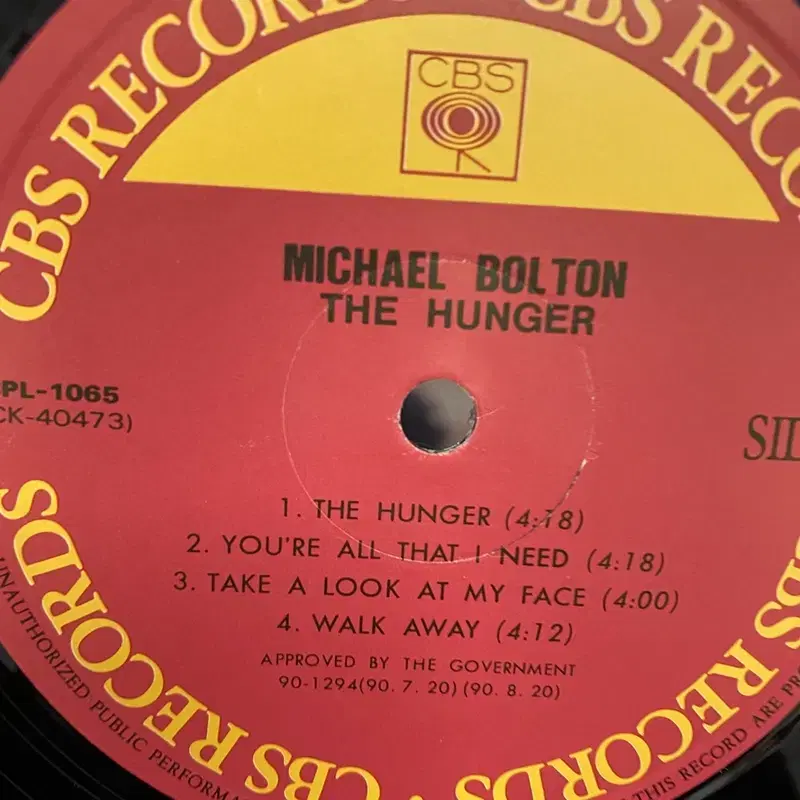 MICHAEL BOLTON LP / AA4548