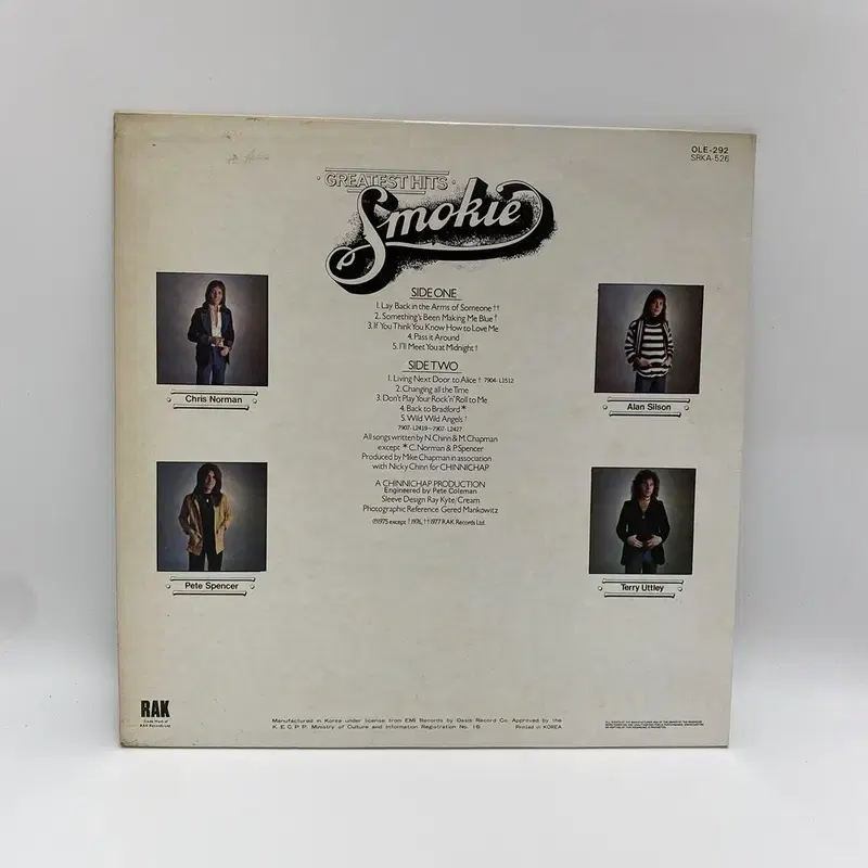 SMOKIE HITS  LP / AA5404