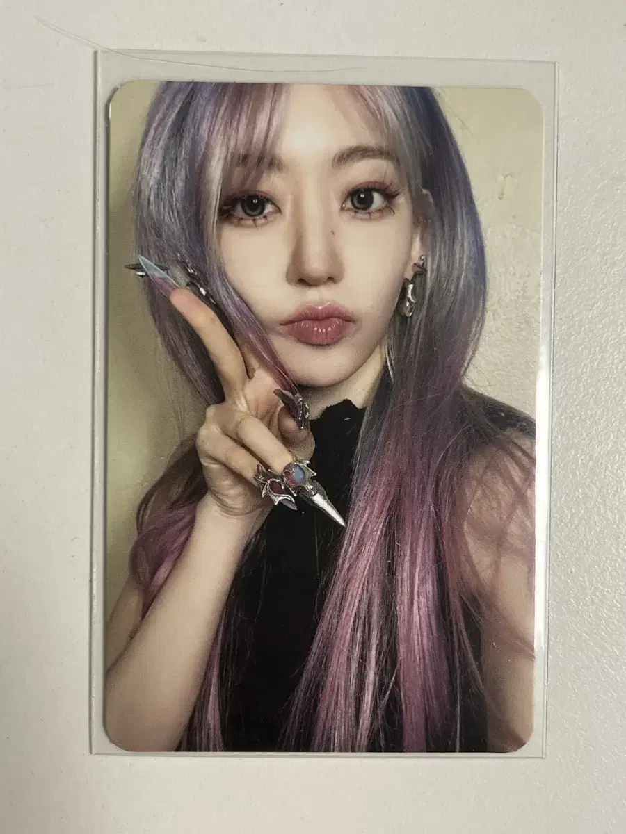 Le sserafim sakura wts Crazy Photo Card