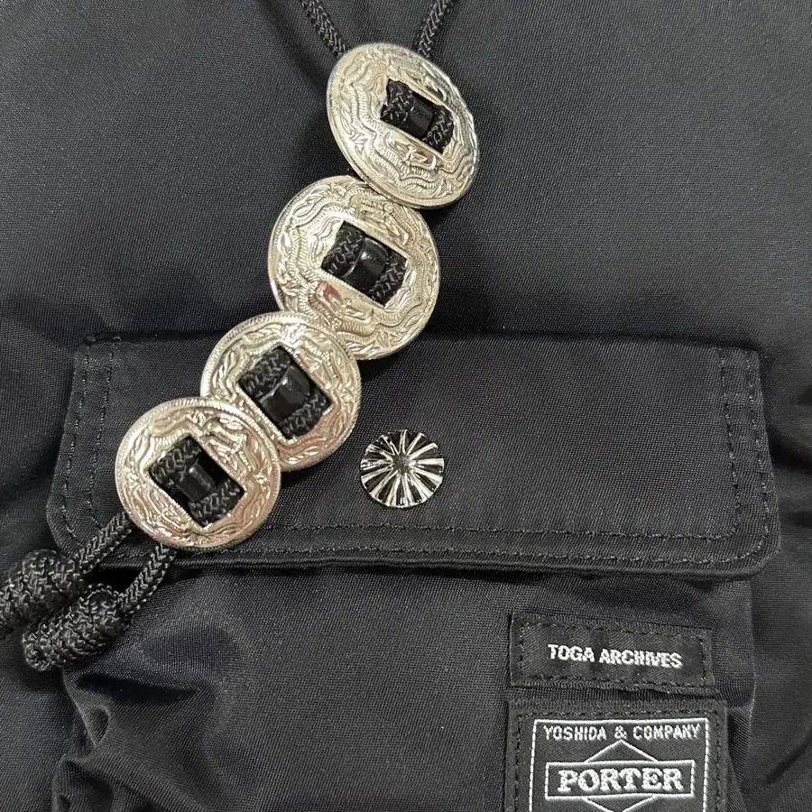 TOGA X PORTER STRING BAG Black 토가 X 포터