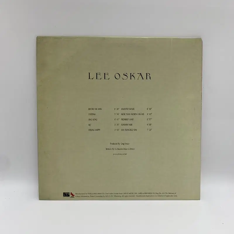 LEE OSKAR LP / AA4130