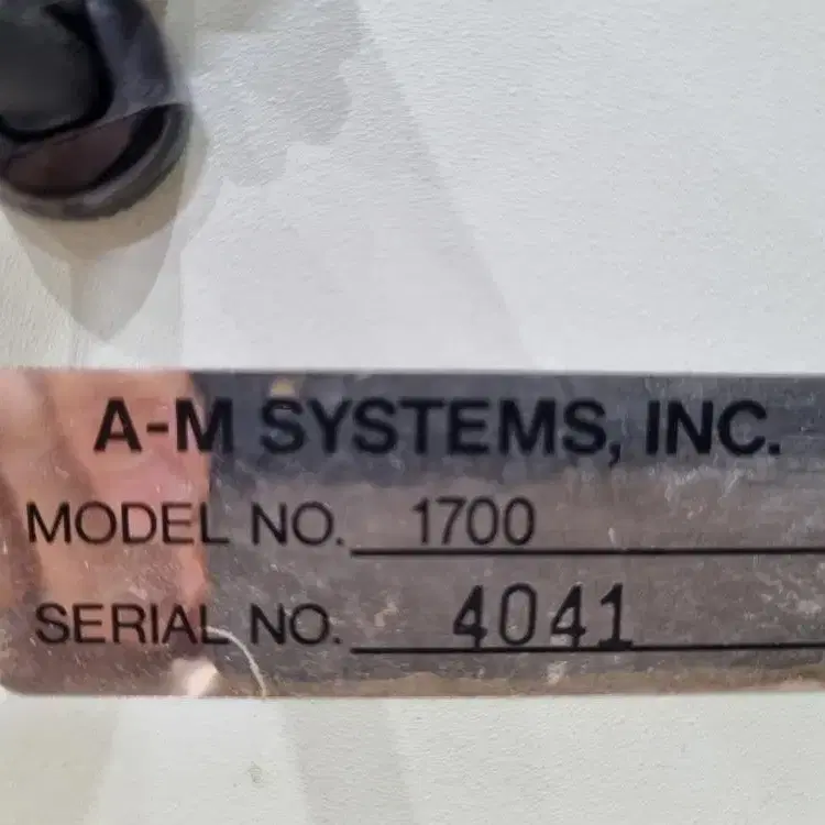 A-M SYSTEMS 차동 AC증폭기 Model 1700