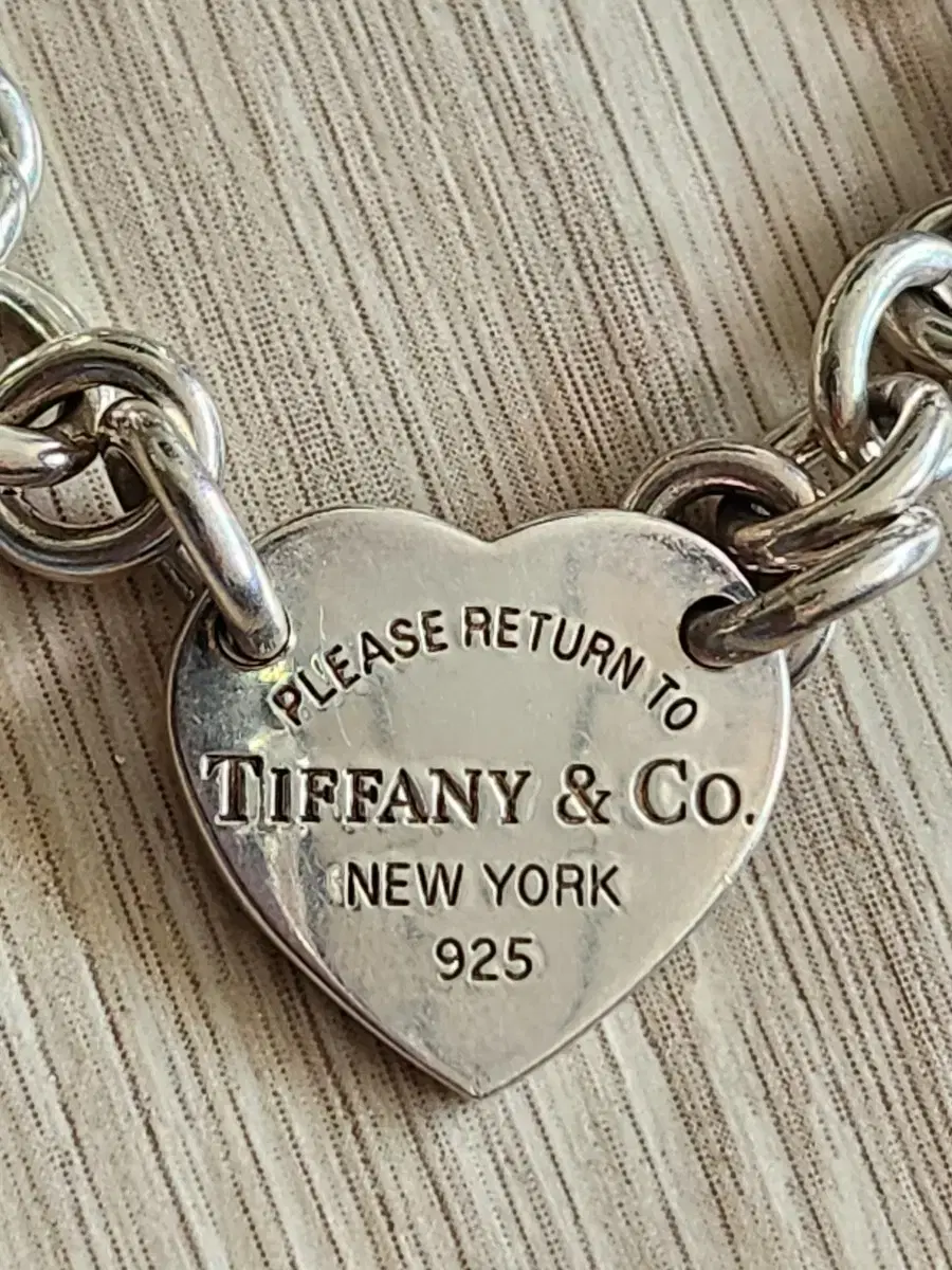 티파니 앤코 하트 태그 팔찌 tiffany bracelet