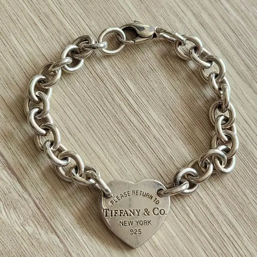 티파니 앤코 하트 태그 팔찌 tiffany bracelet