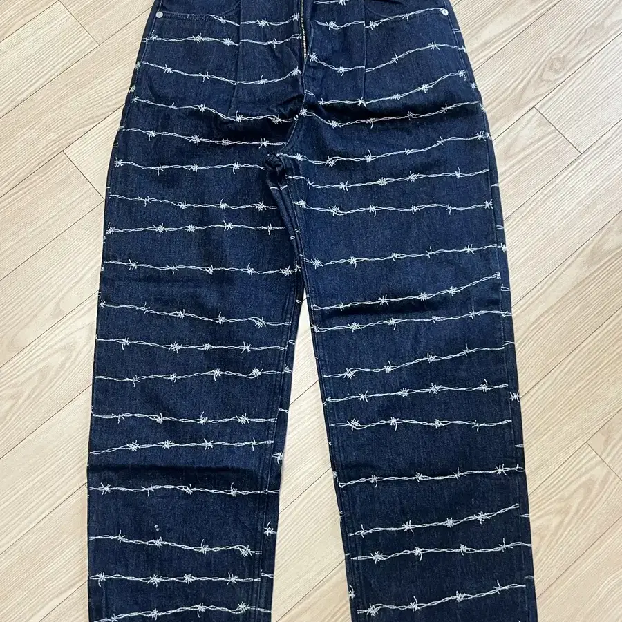 노매뉴얼 W.F DENIM PANTS BLUE