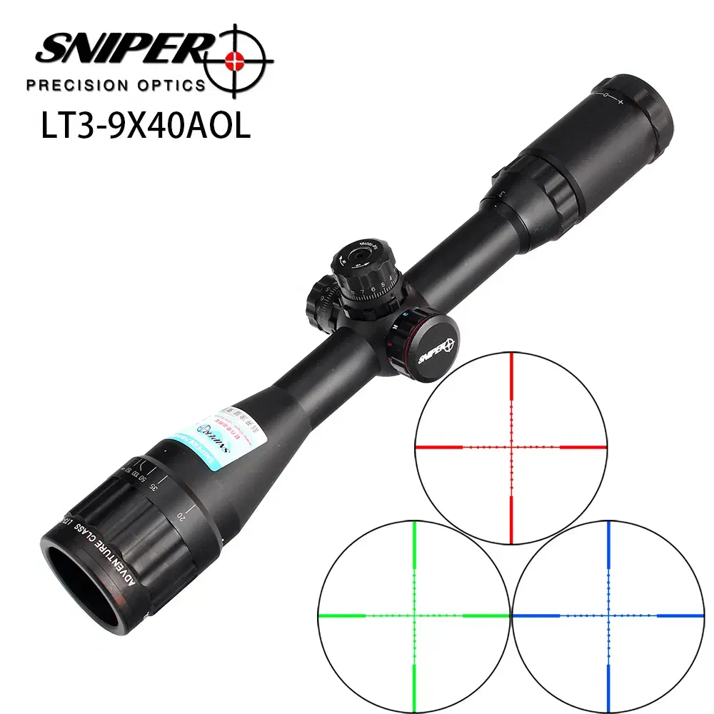 9배율 스코프 Sniper Optics LT 3-9x40 IR