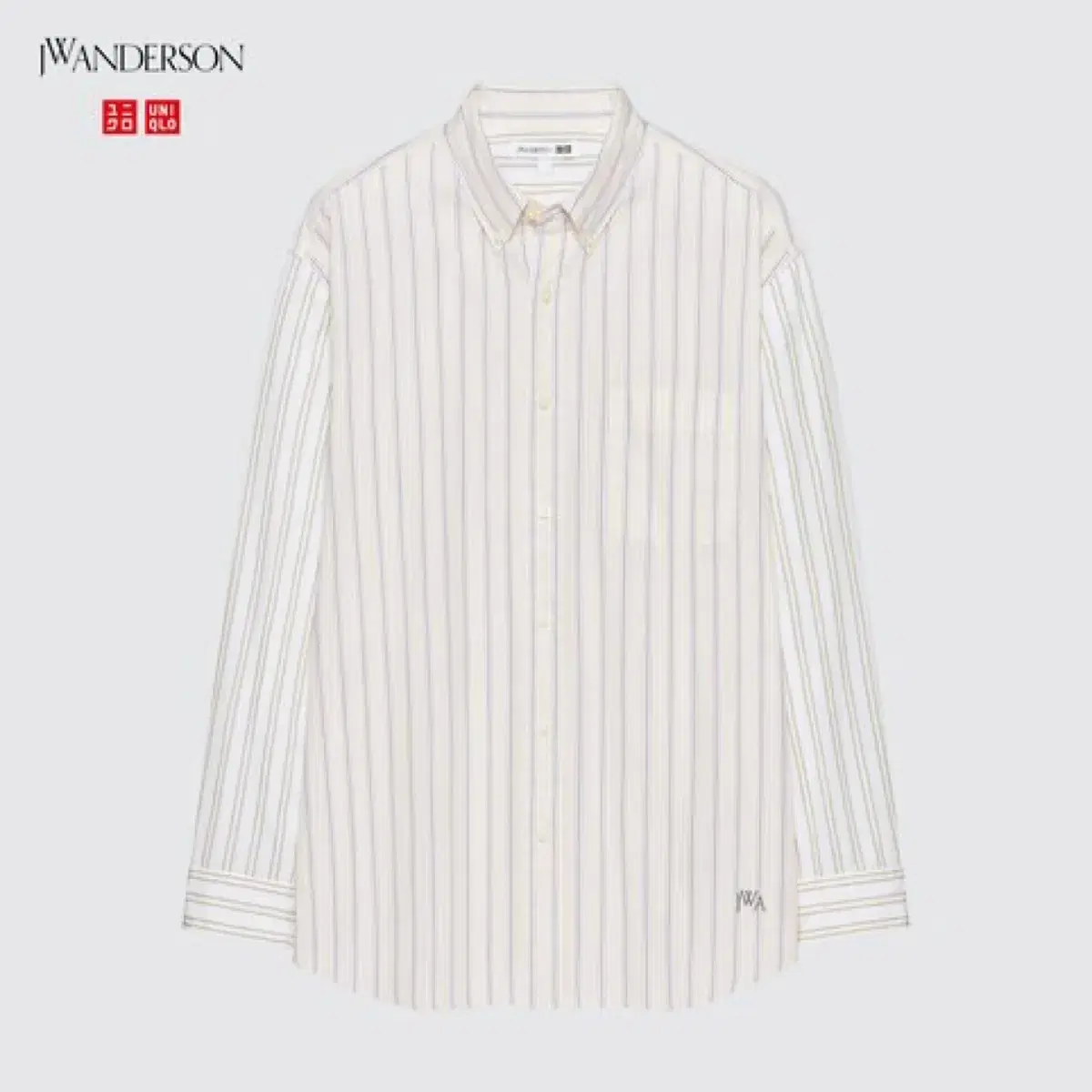 Uniqlo JWA Oversized Striped Shirt