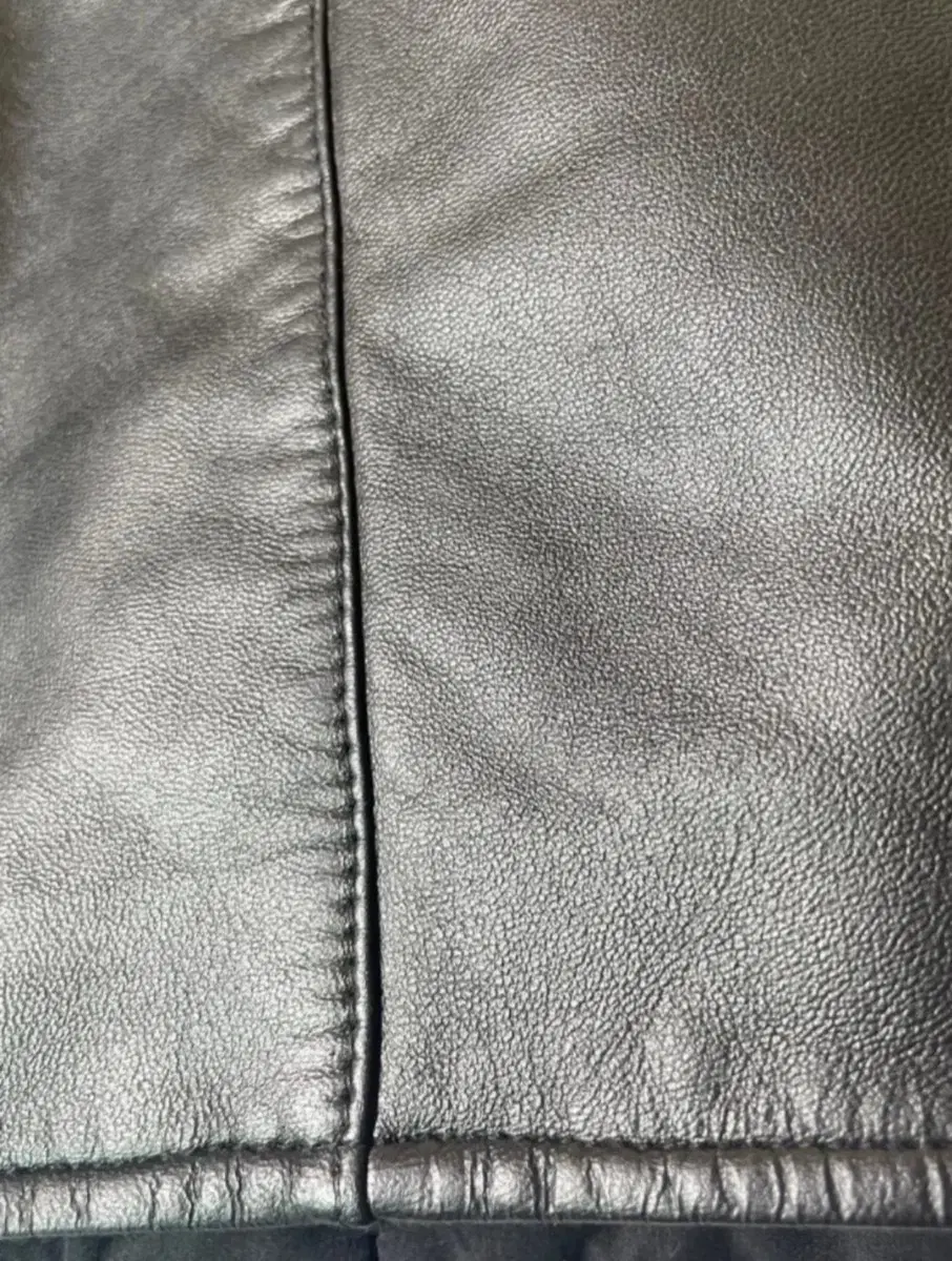 Ermenegildo Zegna leather and Prada fabric reversible jacket.