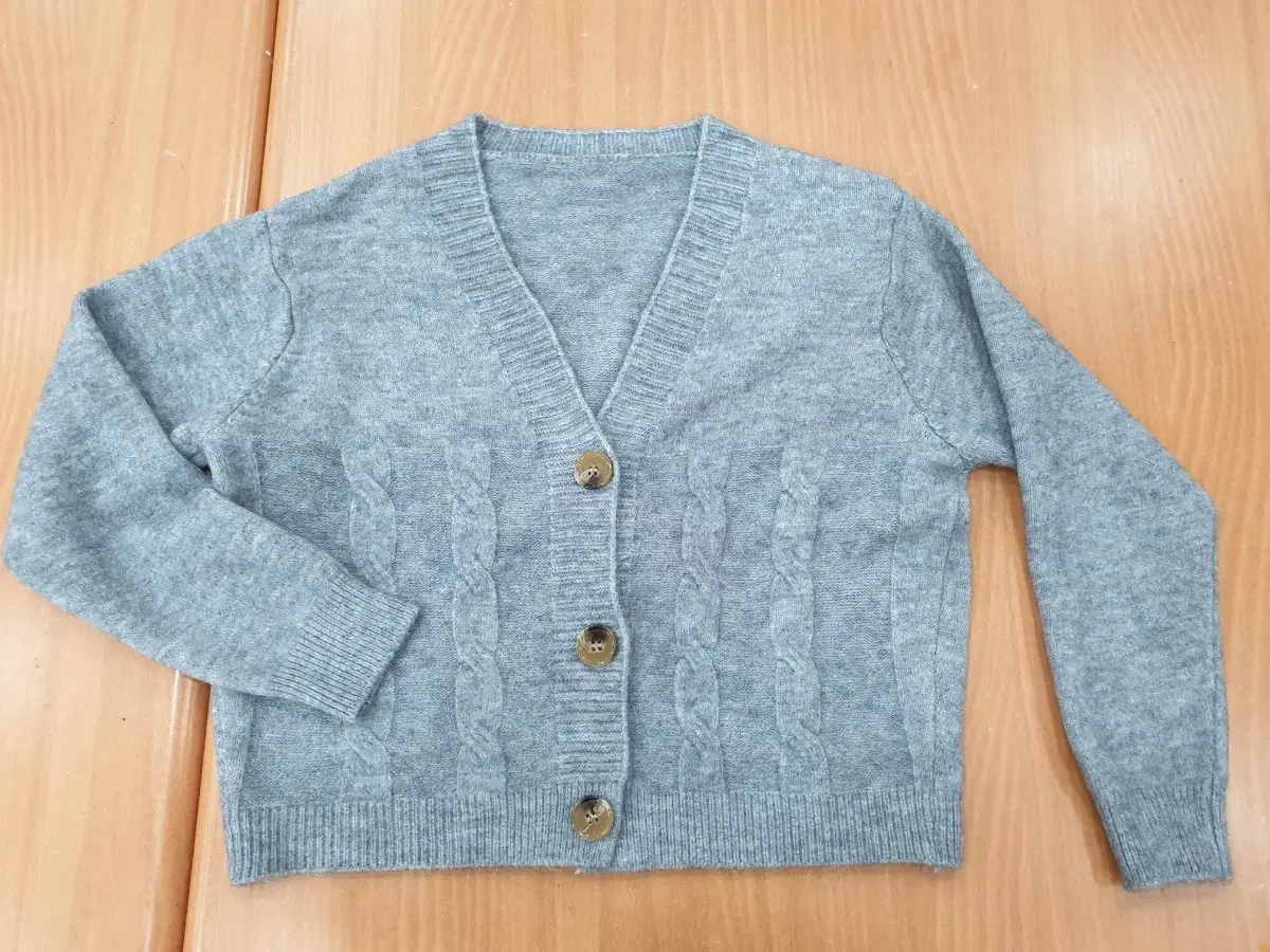 Gray Crop Cardigan(55)