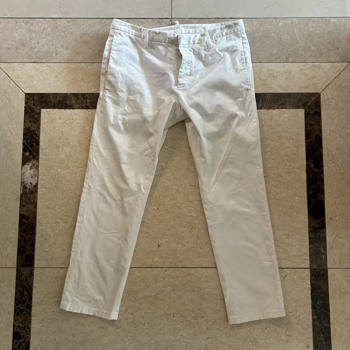 Squared White Denim (size 48)