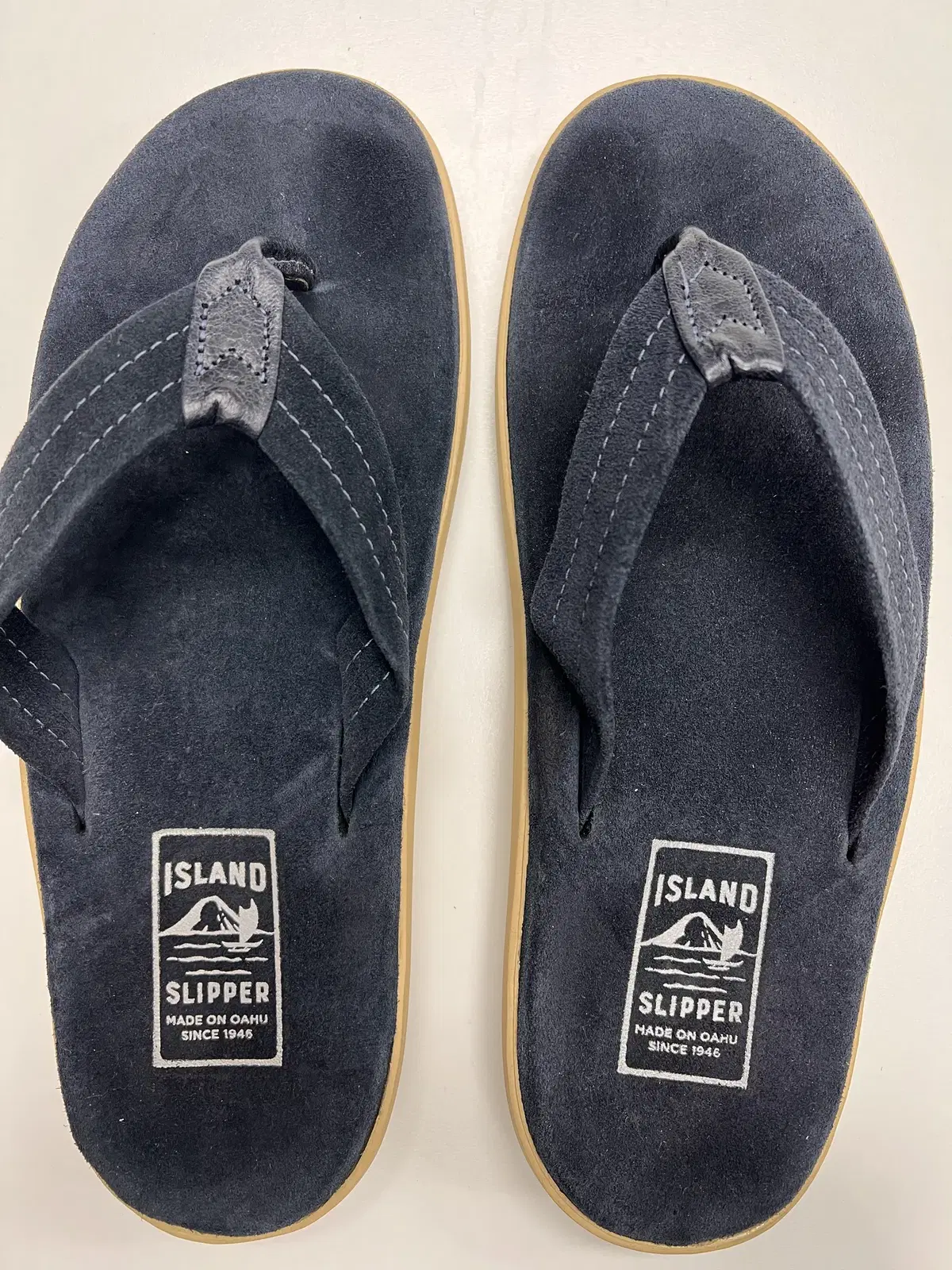 ISLAND SLIPPER 아이스란드 슬리퍼 네이비 스웨이드 10 사이즈