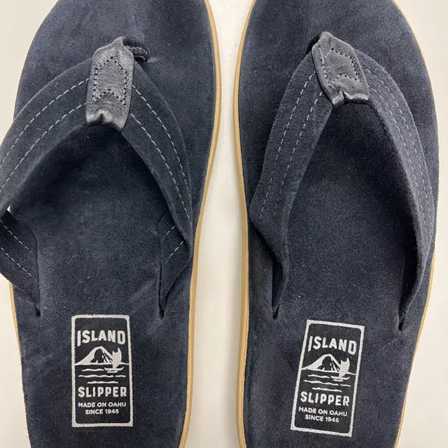 ISLAND SLIPPER 아이스란드 슬리퍼 네이비 스웨이드 10 사이즈