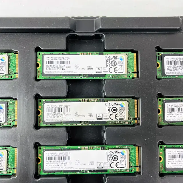 삼성 PM981 M.2 NVMe 512GB 중고 ssd